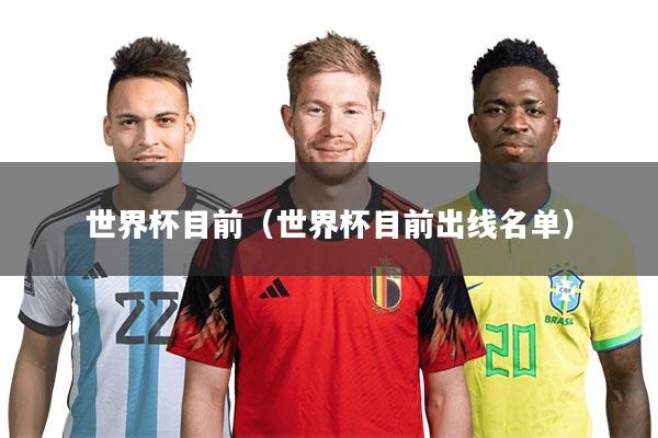 详细阅读:世界杯目前(世界杯目前出线名单) 世界杯目前(世界杯目前出线名单)