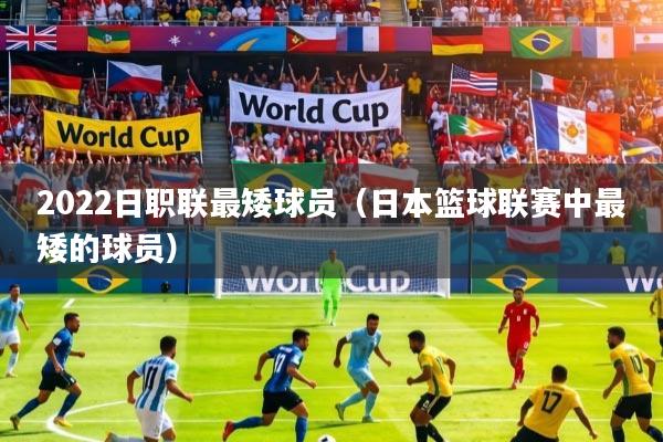 2022日职联最矮球员（日本篮球联赛中最矮的球员）